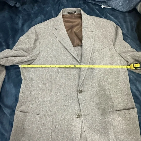 Saks Fifth Avenue Light Gray Blazer